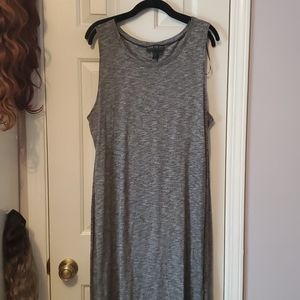 Long split side tunic top